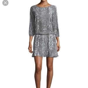 Soft Julie snake skin dress